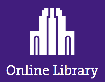 Online library logo